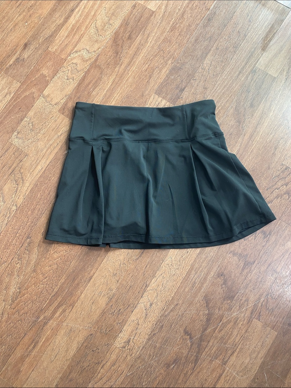 Black Women's Tennis Skort - Athletic Pleated Shorts